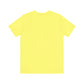 Unisex Jersey Short Sleeve Yellow T Shirt