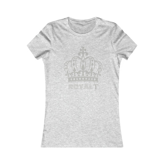 Athletic Heather Grey - Women's Favorite T Shirt - Grey Royal T