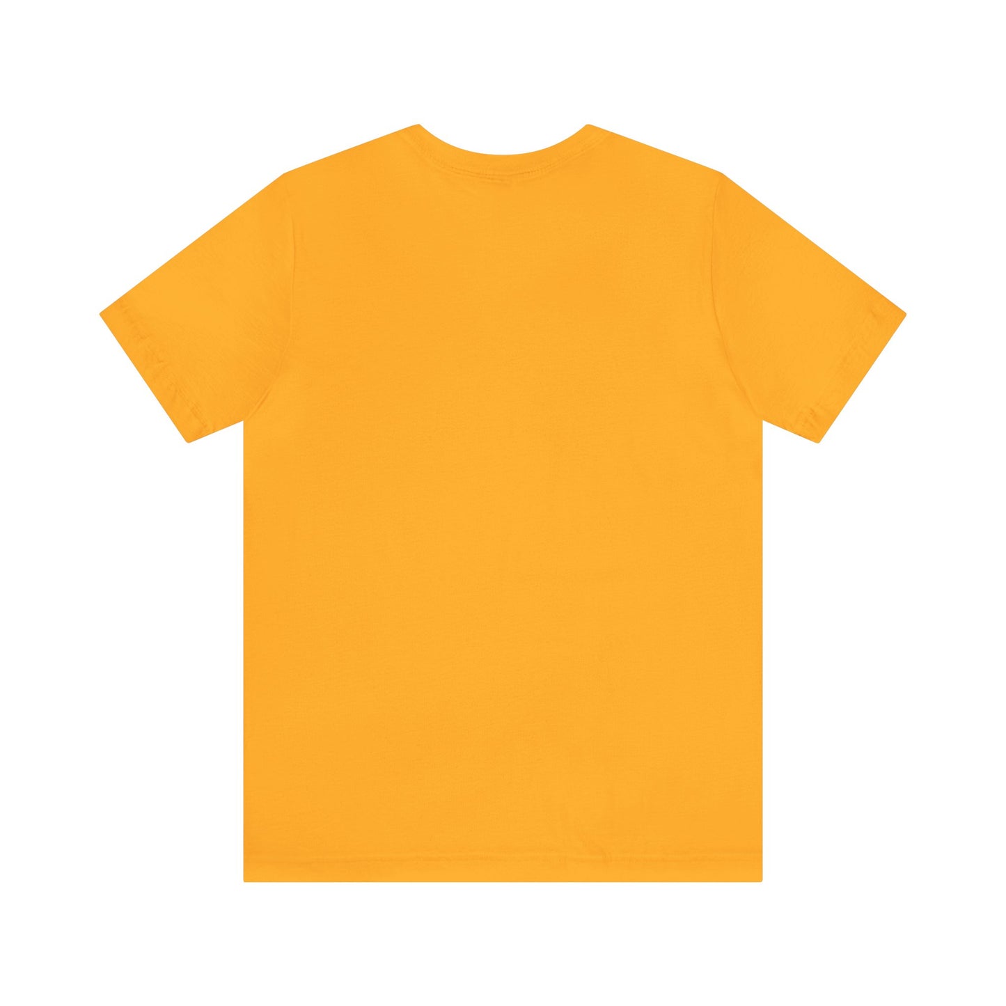 Unisex Jersey Short Sleeve Gold T Shirt