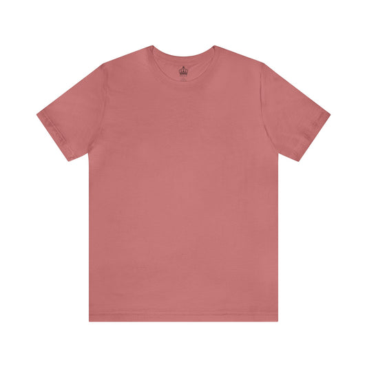 Unisex Jersey Short Sleeve Mauve T Shirt