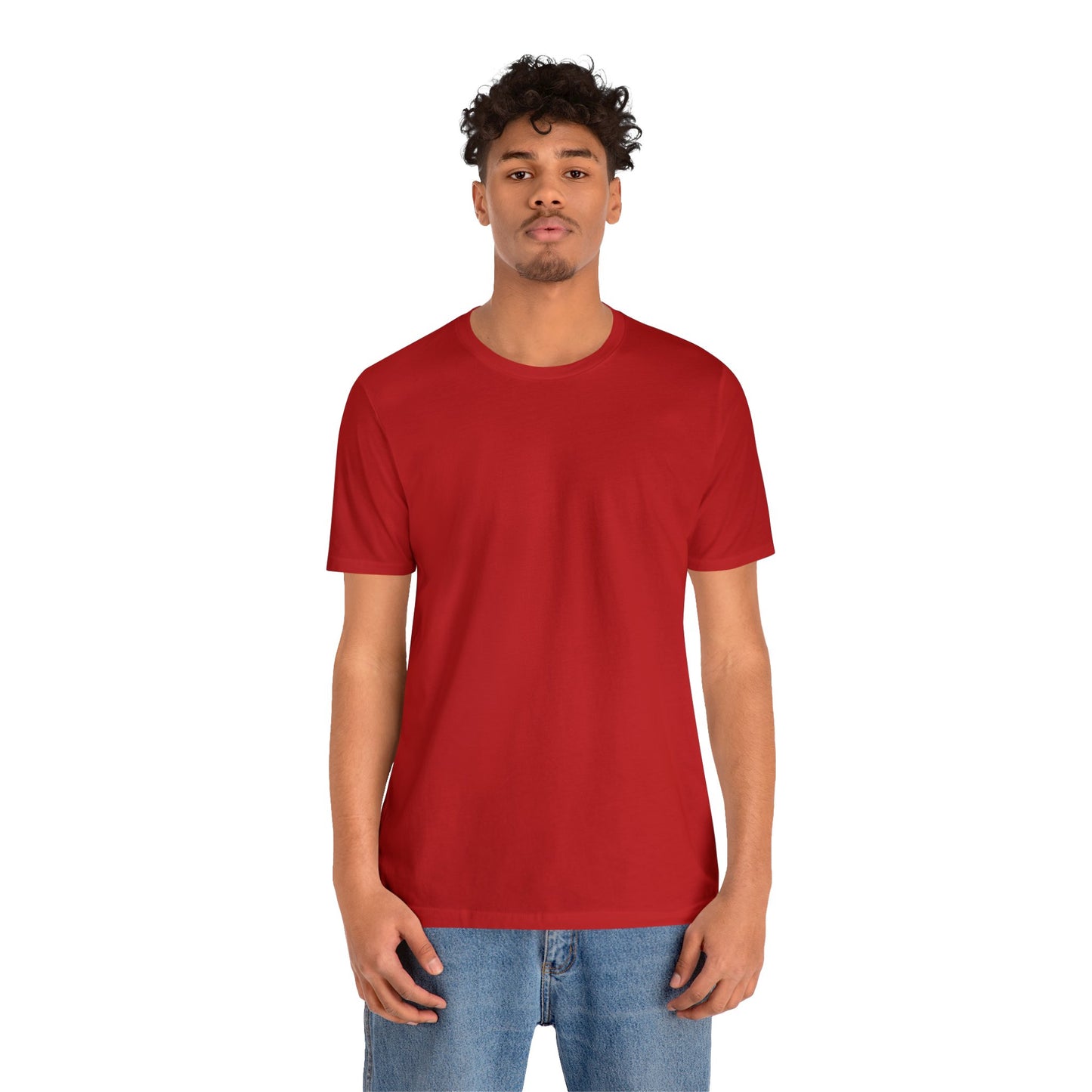 Unisex Jersey Short Sleeve Red T Shirt