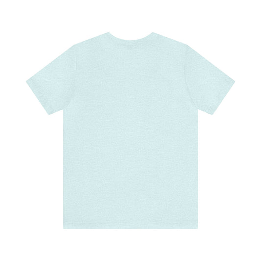 Unisex Jersey Short Sleeve Heather Prism Ice Blue T Shirt