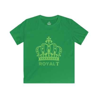 Green - Childrens Unisex Softstyle T Shirt - Green Royal T