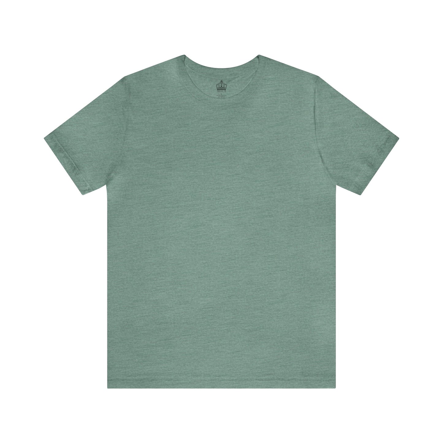 Unisex Jersey Short Sleeve Heather Dusty Blue T Shirt