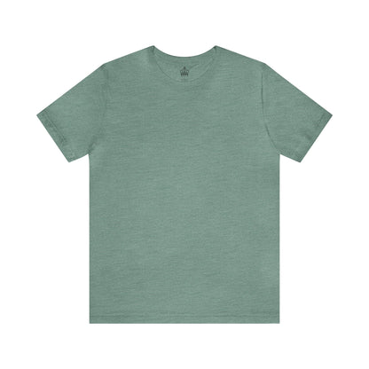 Unisex Jersey Short Sleeve Heather Dusty Blue T Shirt