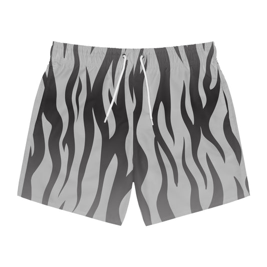 Trunks - Zebra Silver