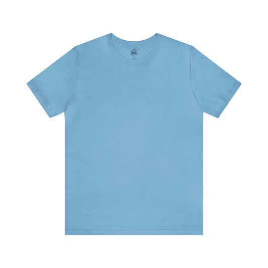 Unisex Jersey Short Sleeve Ocean Blue T Shirt