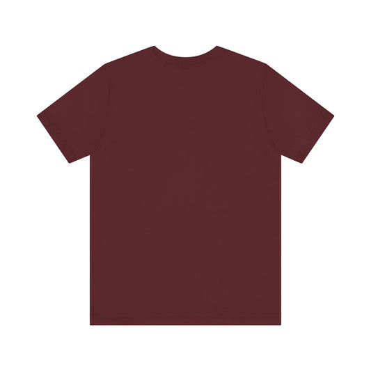 Maroon - Unisex Jersey Short Sleeve T Shirt - Burgundy Royal T