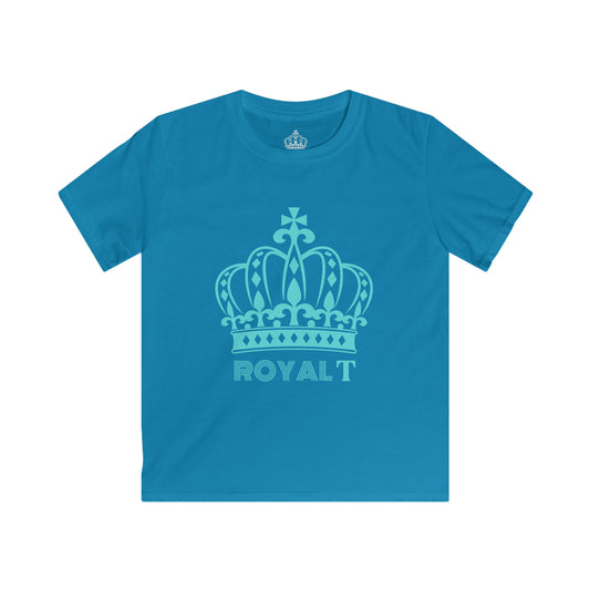 Blue - Childrens Unisex Softstyle T Shirt - Blue Royal T