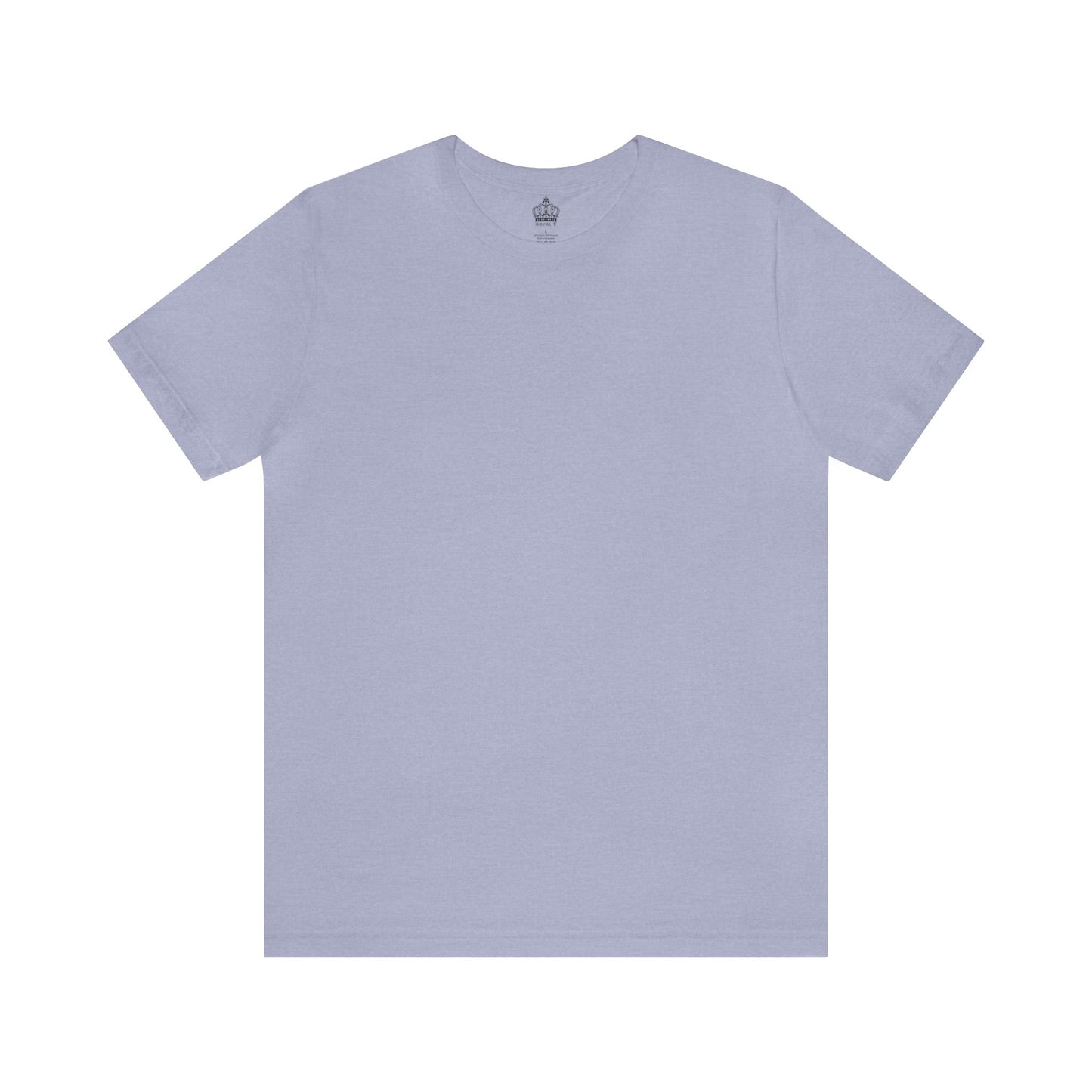 Unisex Jersey Short Sleeve Heather Blue T Shirt