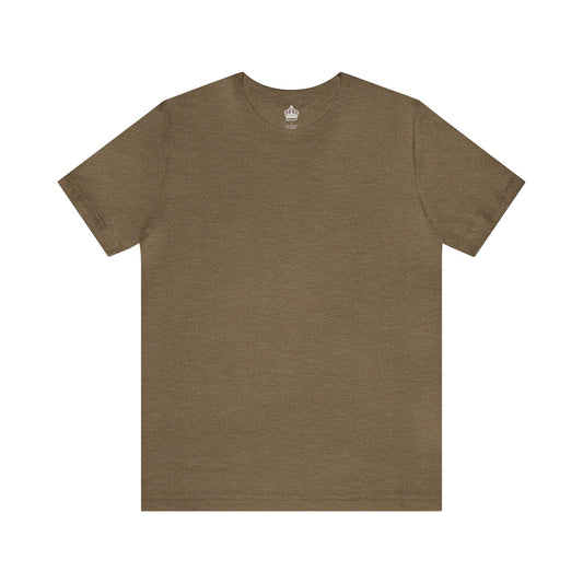 Unisex Jersey Short Sleeve Heather Olive T Shirt