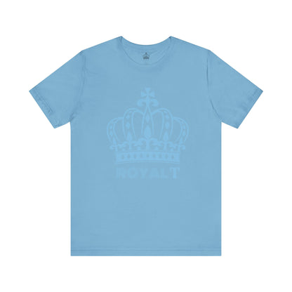 Ocean Blue - Unisex Jersey Short Sleeve T Shirt - Aqua Blue Royal T