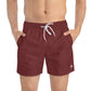 Swim Trunks - Red Leather