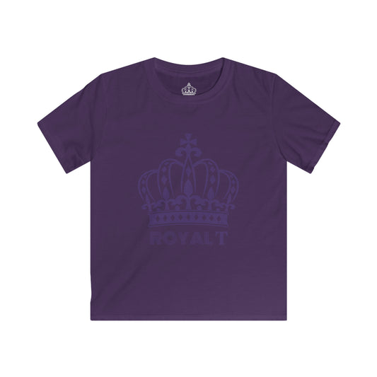 Purple - Childrens Unisex Softstyle T Shirt - Purple Royal T