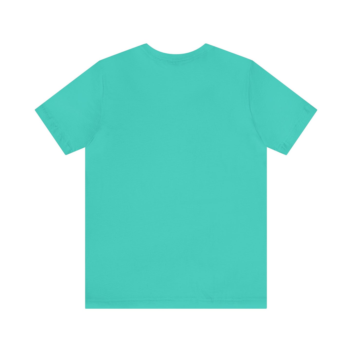 Unisex Jersey Short Sleeve Teal T Shirt