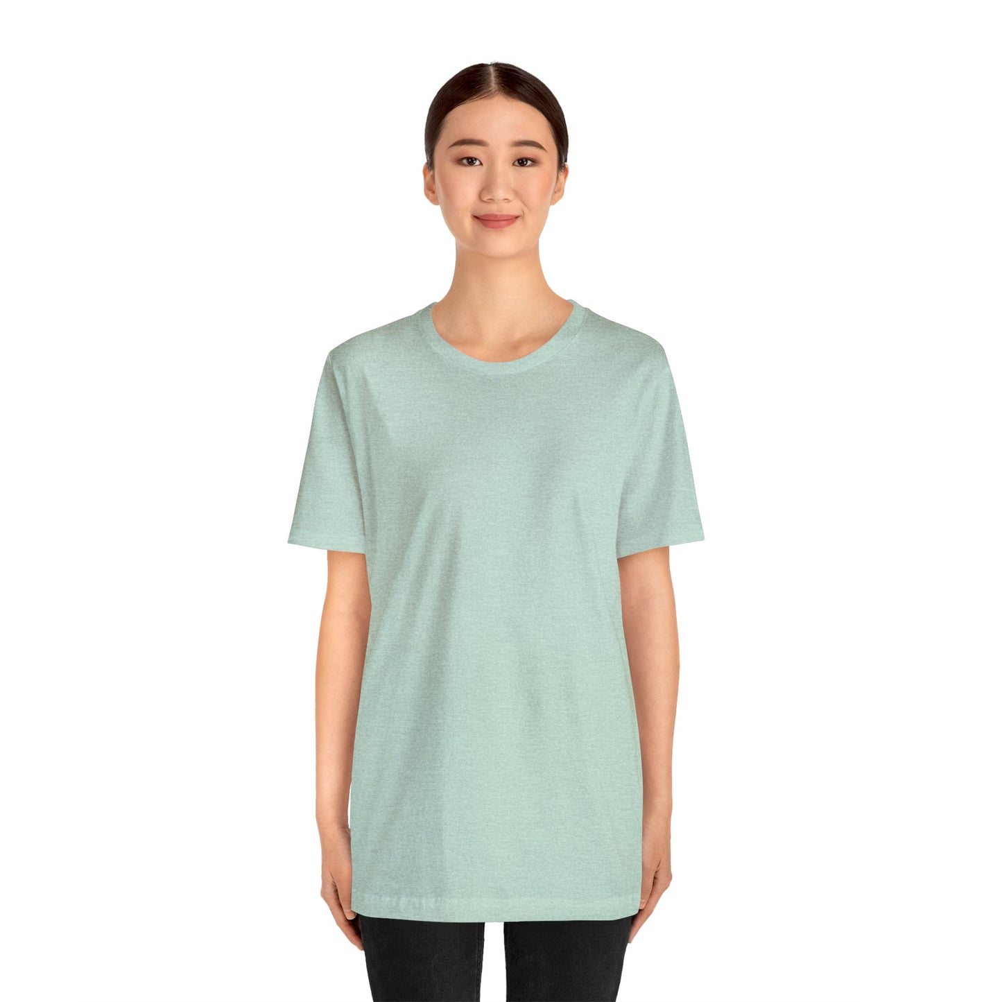 Unisex Jersey Short Sleeve Heather Prism Mint T Shirt