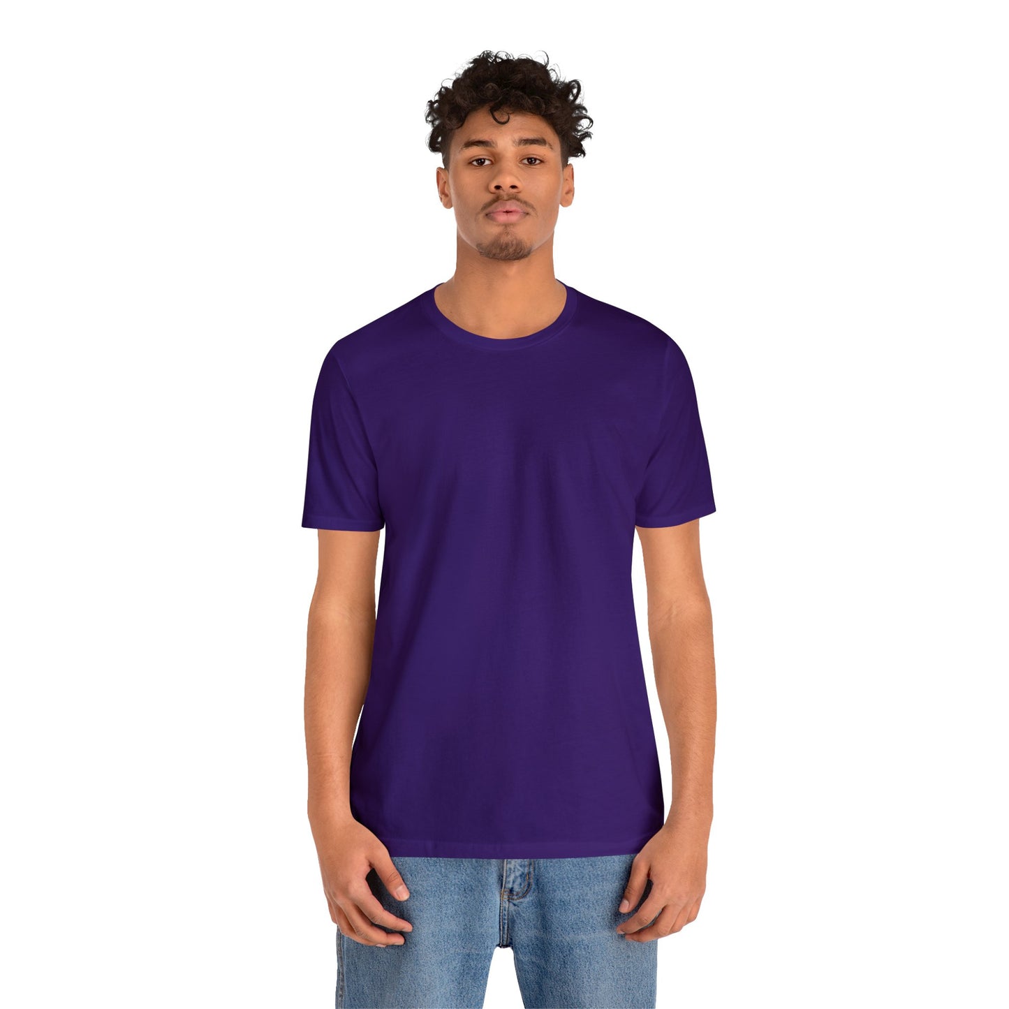 Unisex Jersey Short Sleeve Team Purple T Shirt