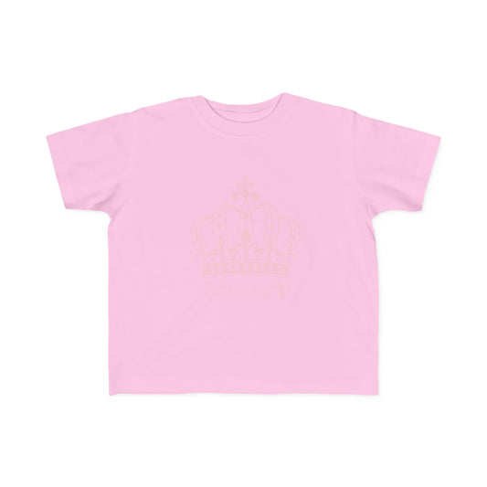 Pink - Toddlers Fine Jersey Tee - Pink Royal T
