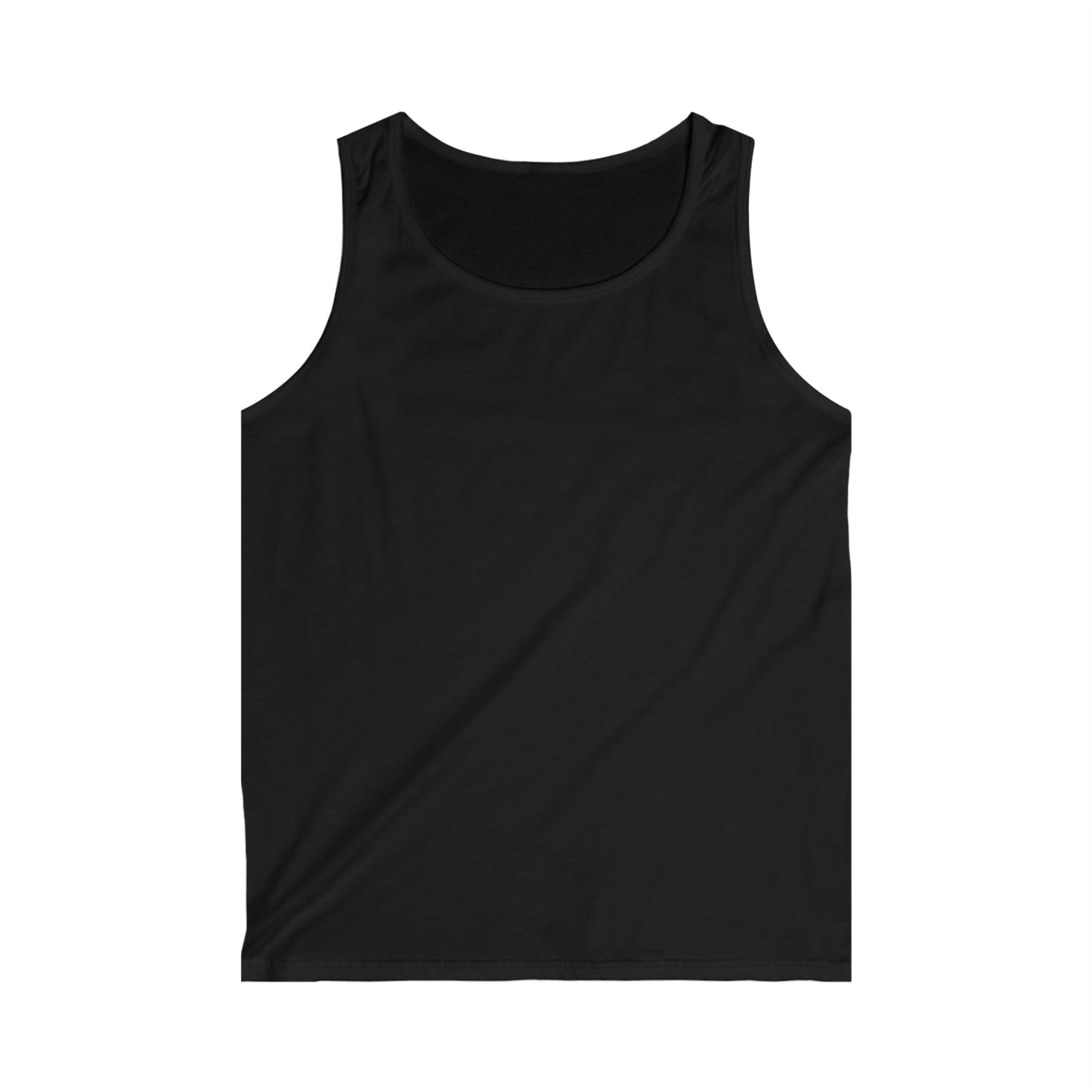 Men's Black Softstyle Tank Top