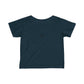 Babies Fine Jersey Tee- Teal Blue Royal T Logo