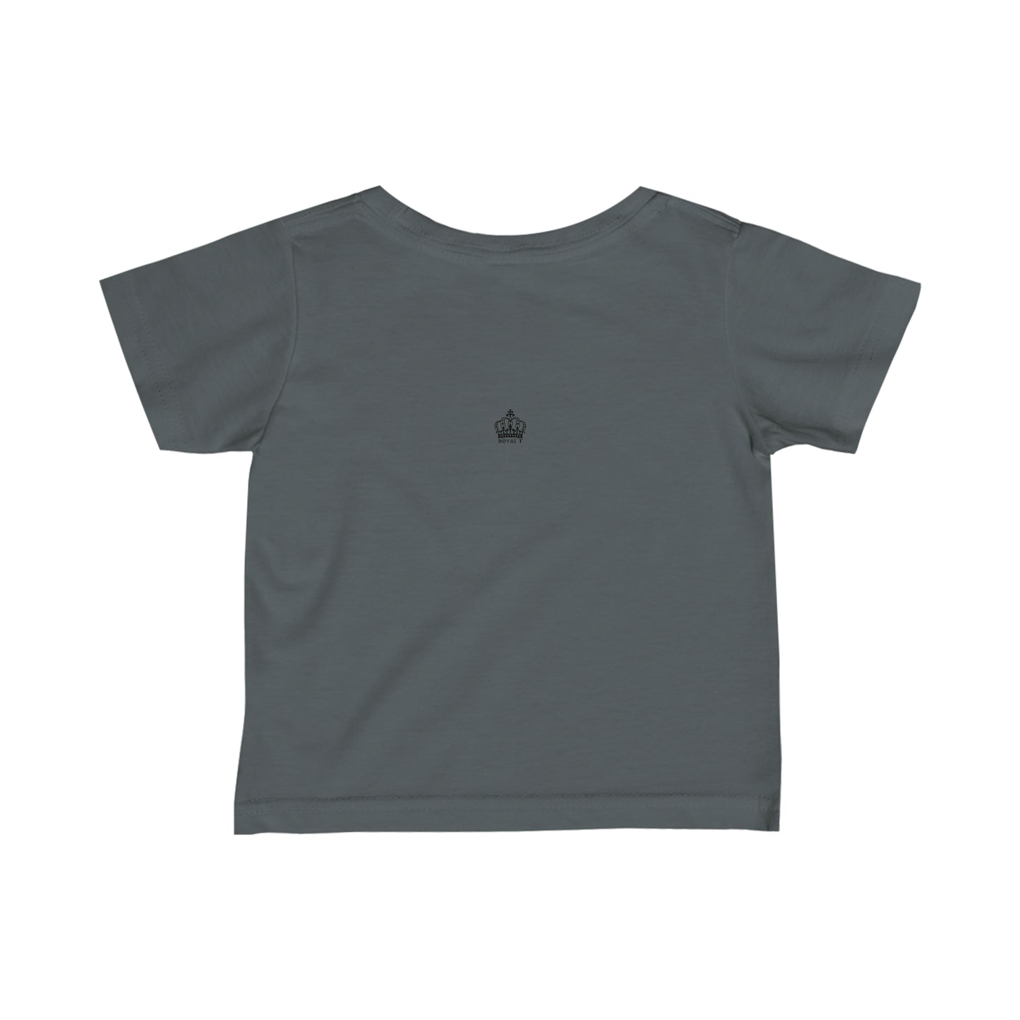 Babies Fine Jersey Tee- Teal Blue Royal T Logo