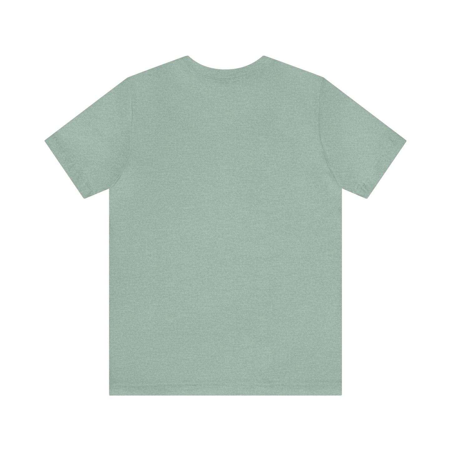 Unisex Jersey Short Sleeve Heather Prism Dusty Blue T Shirt