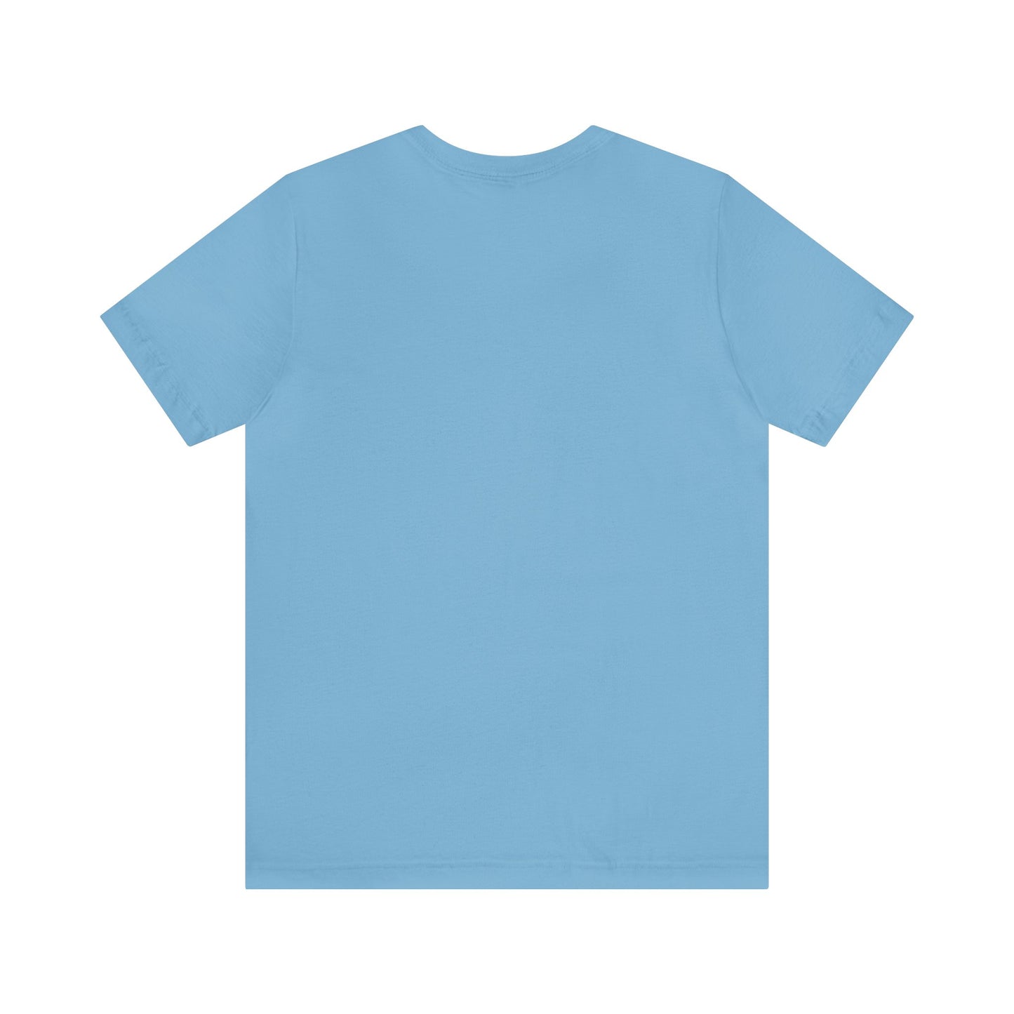 Unisex Jersey Short Sleeve Ocean Blue T Shirt