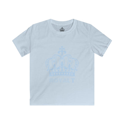 Light Blue - Childrens Unisex Softstyle T Shirt - Light Blue Royal T