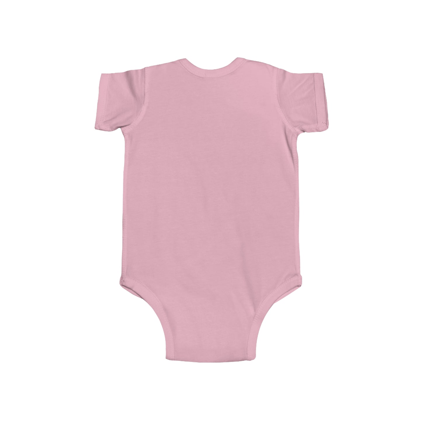 Babies Fine Jersey Bodysuit - Pink Royal T