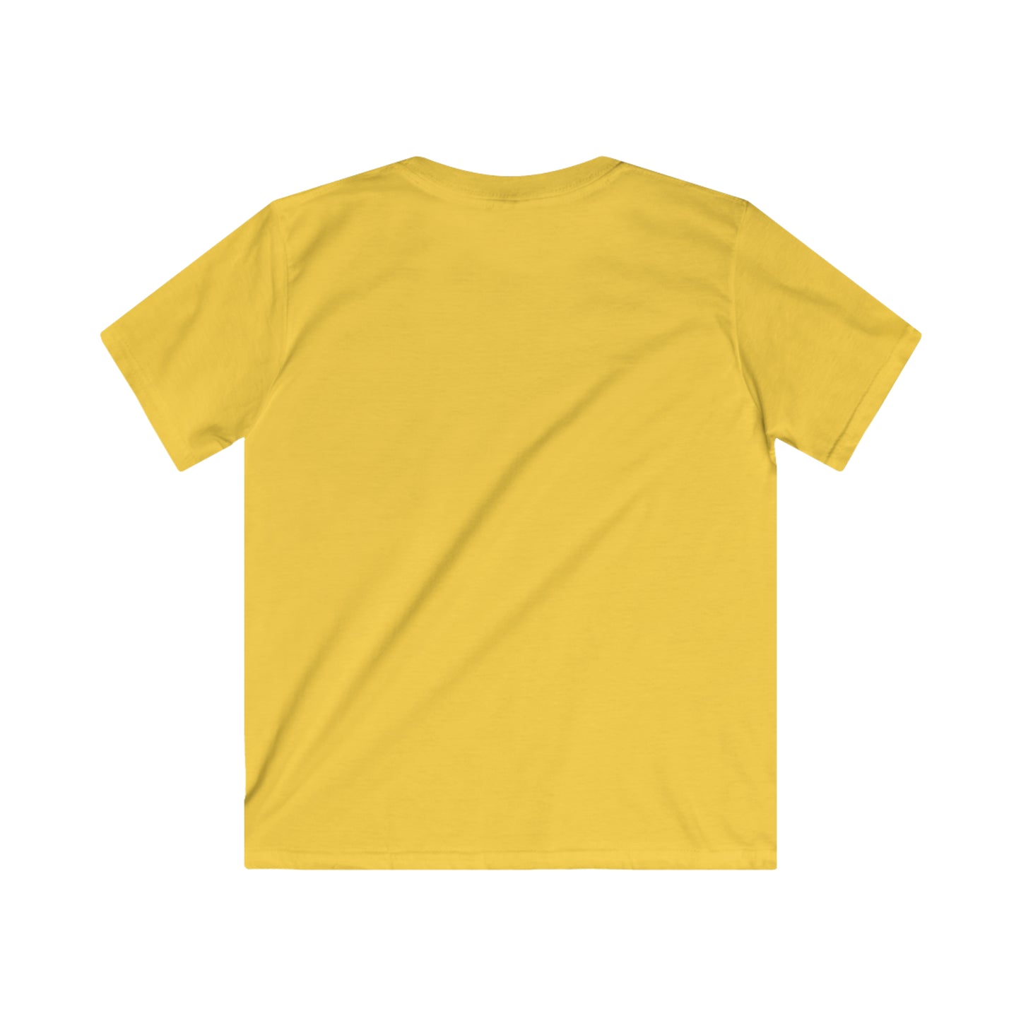 Yellow - Childrens Unisex Softstyle T Shirt - Yellow Royal T