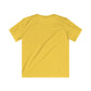 Yellow - Childrens Unisex Softstyle T Shirt - Yellow Royal T