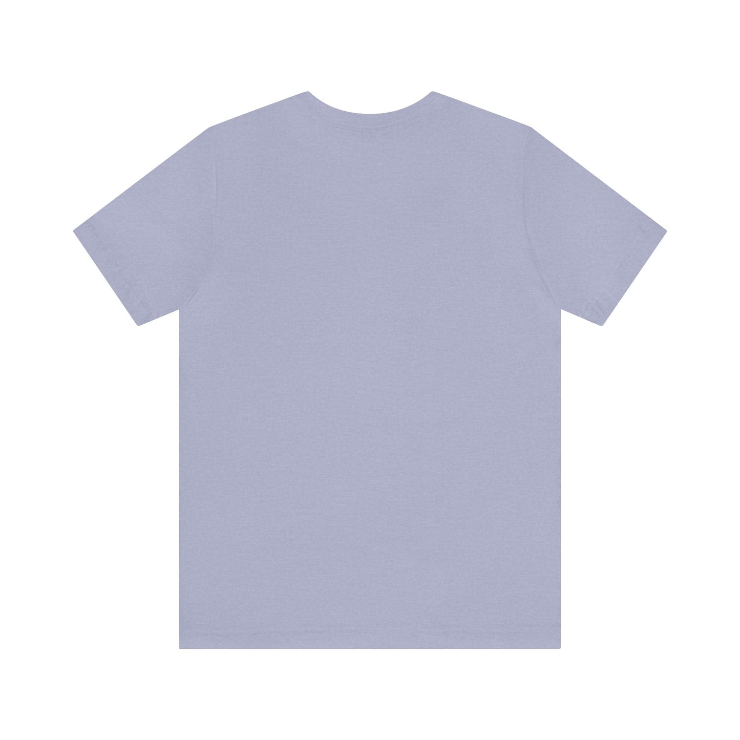 Unisex Jersey Short Sleeve Heather Blue T Shirt