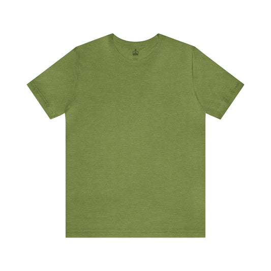 Unisex Jersey Short Sleeve Heather Green T Shirt