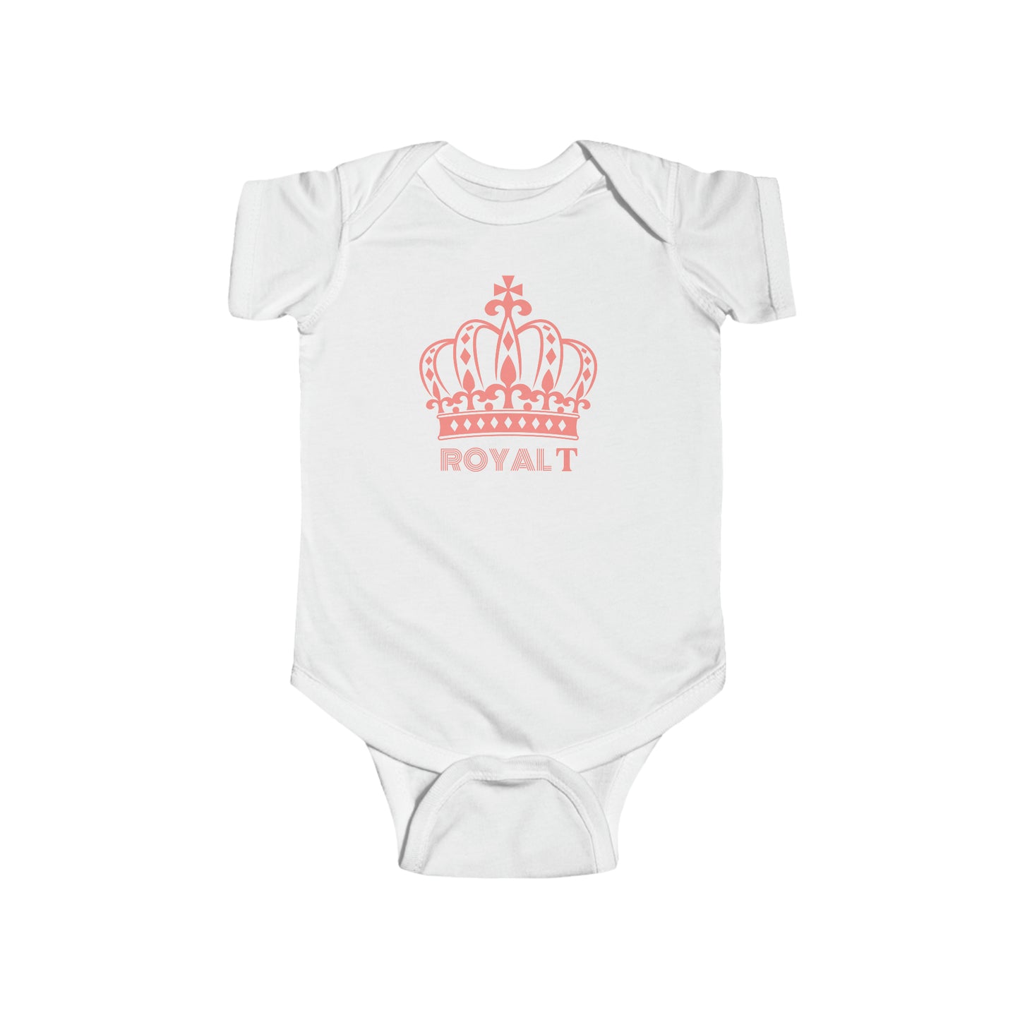 Babies Fine Jersey Bodysuit - Pink Royal T