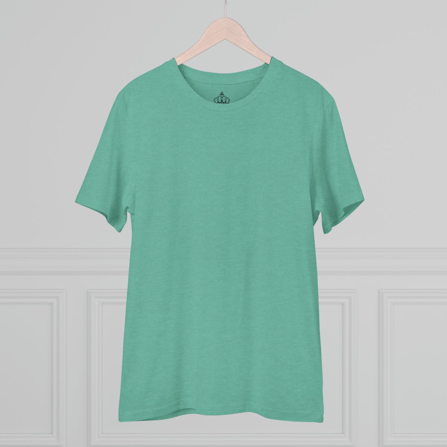 Mid Heather Green - Organic Creator T-shirt - Unisex