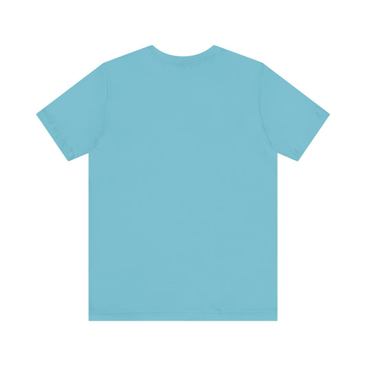 Turquoise Blue - Unisex Jersey Short Sleeve T Shirt - Light Blue Royal T
