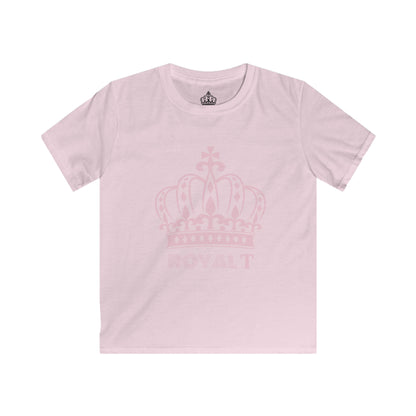 Pink - Childrens Unisex Softstyle T Shirt - Pink Royal T