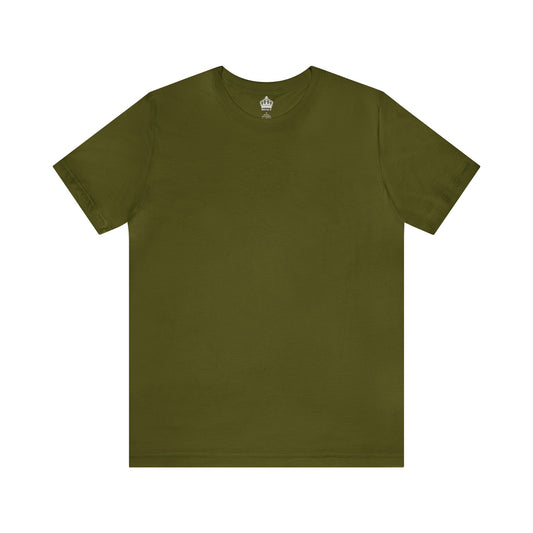 Unisex Jersey Short Sleeve Olive Green T Shirt