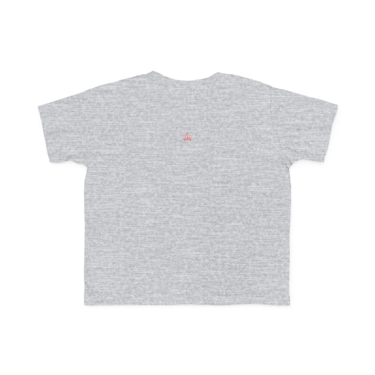 Heather Grey - Toddler's Fine Jersey Tee - Grey Royal T