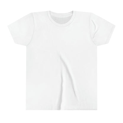 White Youth Short Sleeve Tee