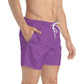 Swim Trunks - Purple Swirl