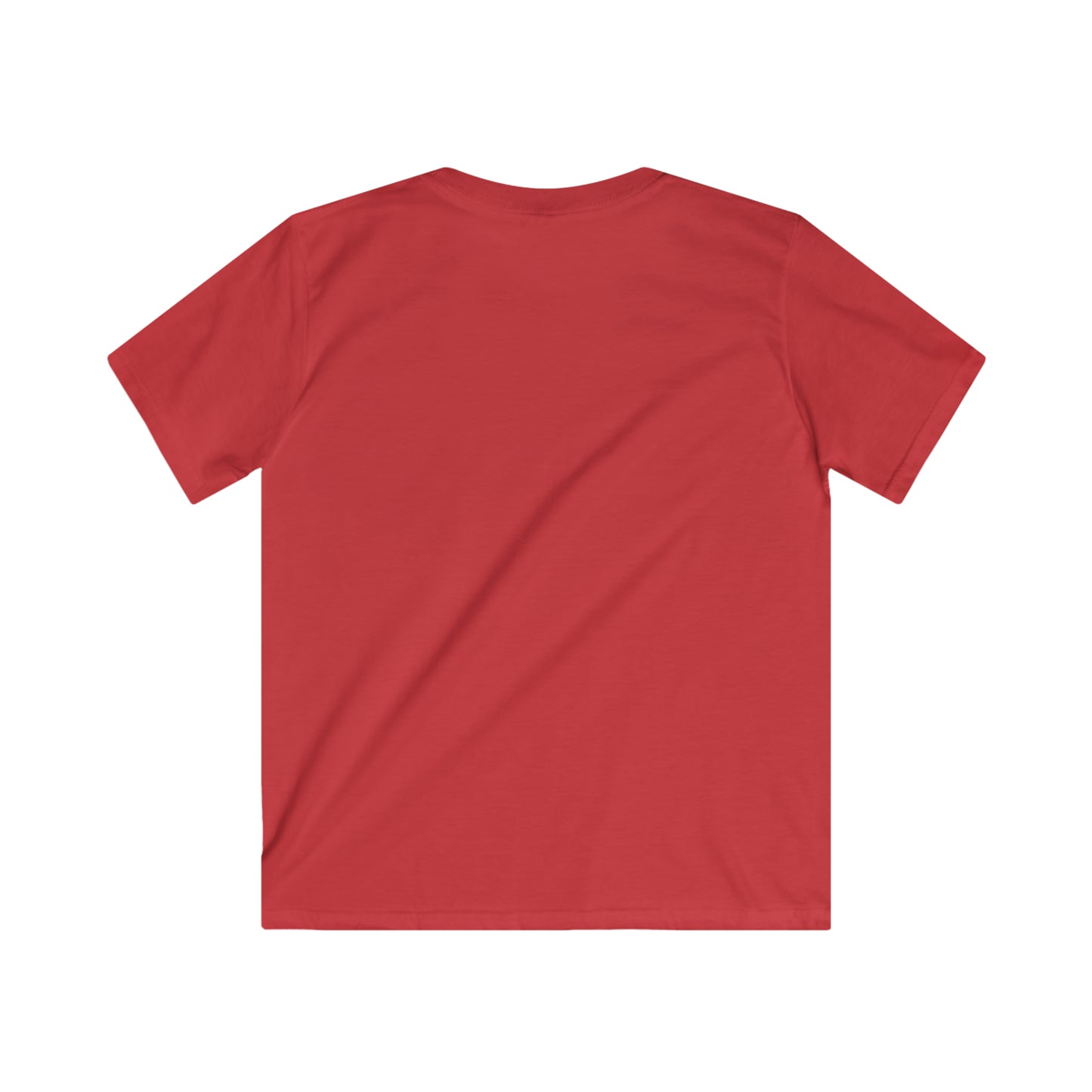 Red - Childrens Unisex Softstyle T Shirt - Red Royal T