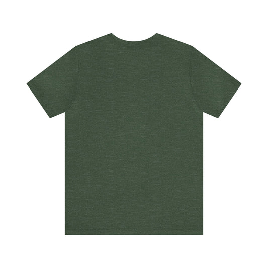 Unisex Jersey Short Sleeve Heather Forest Green T Shirt